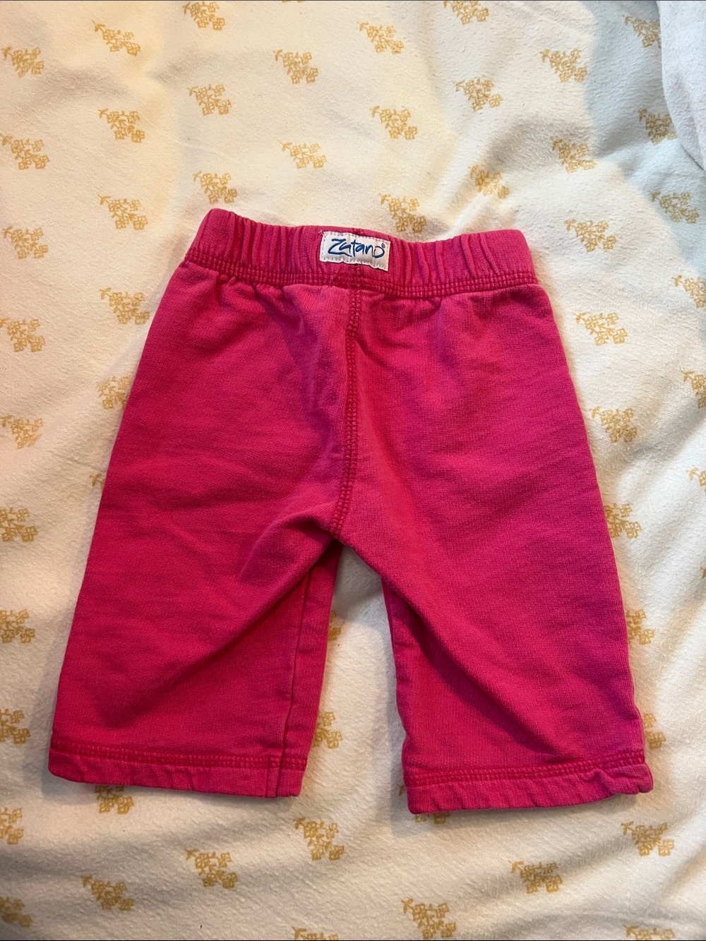 Zutano Hot Pink Kids Pull-On Leggings